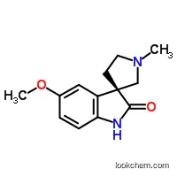Molecular Structure of 136247-72-8 (1'-Methyl-5-methoxyspiro[indoline-3,3'-pyrrolidine]-2-one)